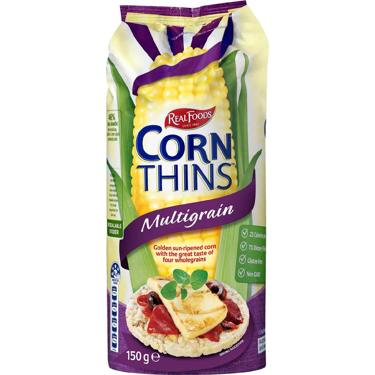 Corn Thins Multigrain | 150g | Real Foods | YG-111714-MC-977360