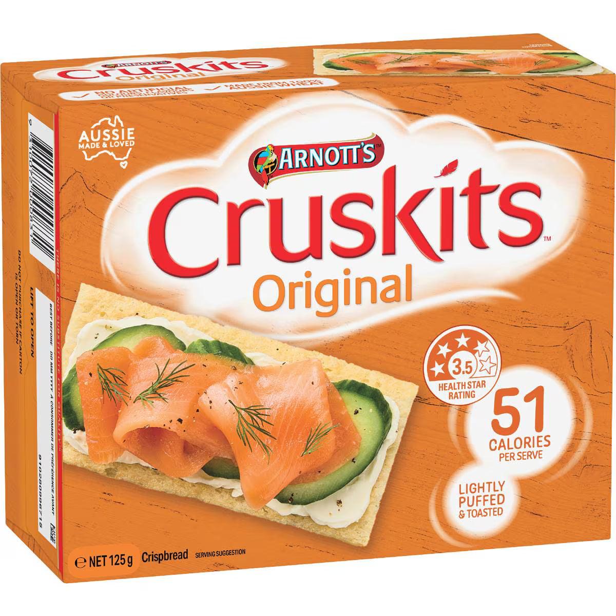 Cruskits Original Crispbreads | 125g | Arnott's | YG-007165-WW-160473
