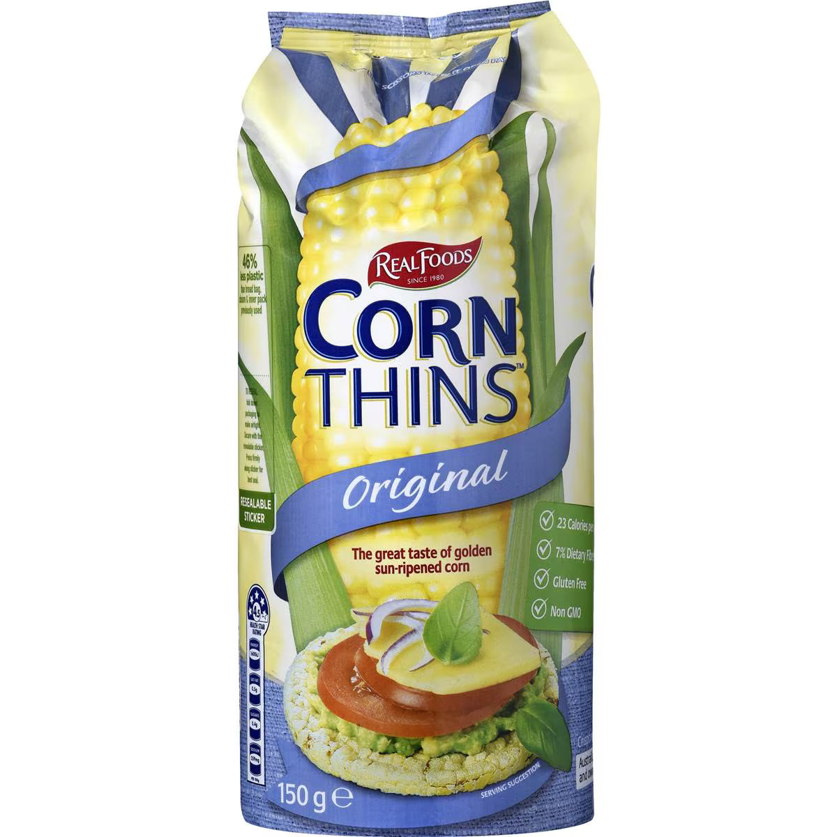 Corn Thins Original | 150g | Real Foods | YG-111715-MC-977361