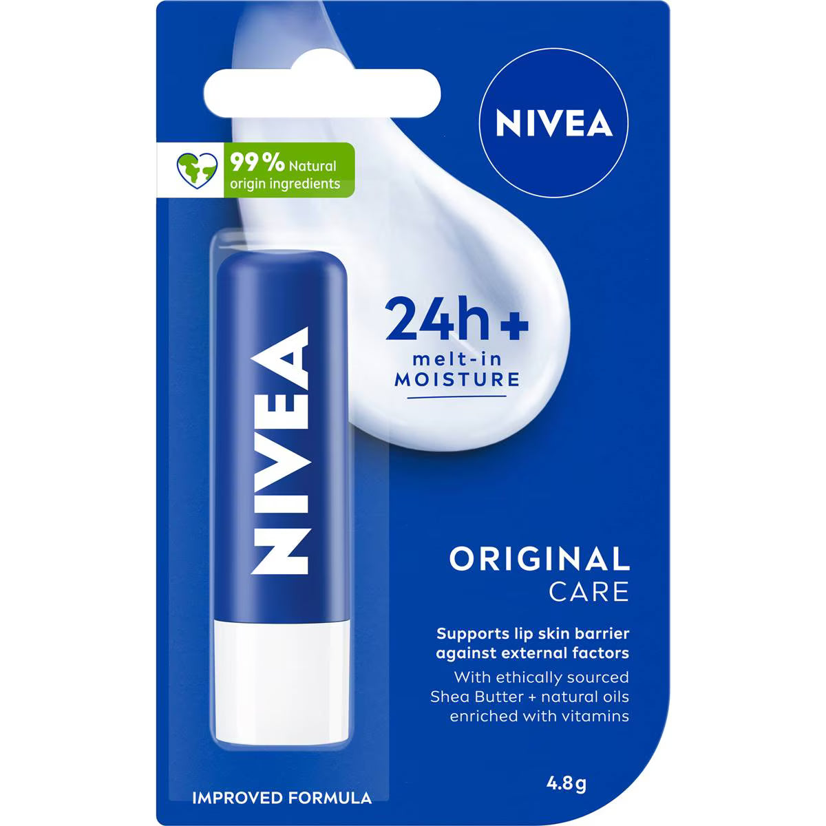 Original Care Moisturising Lip Balm | 4.8g | Nivea | YG-111919-MC-977949