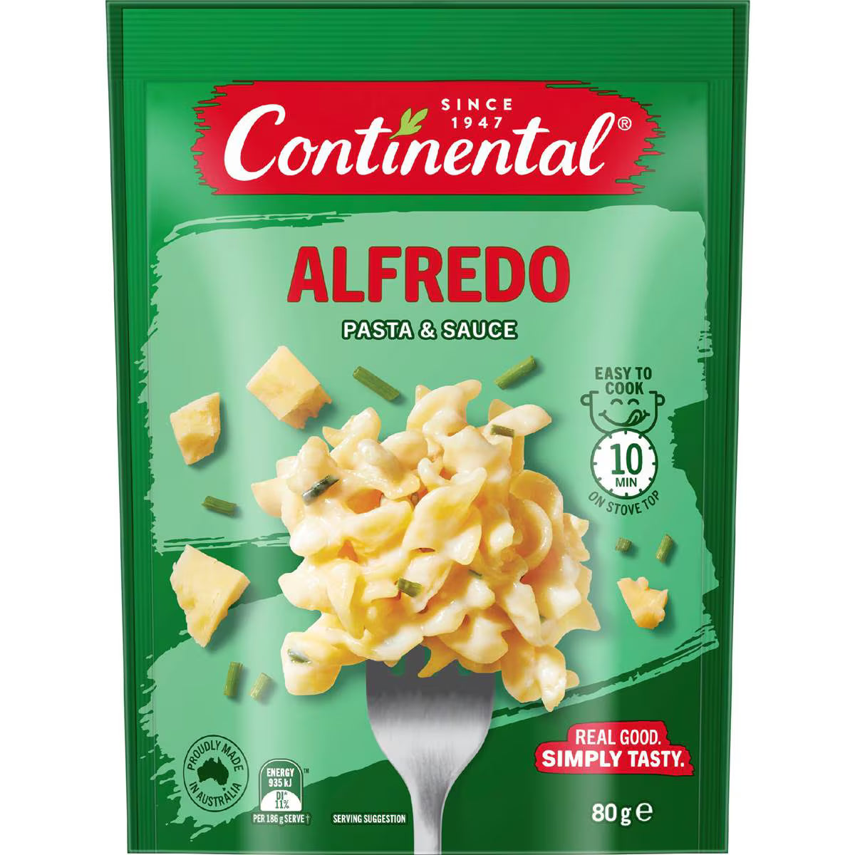 Pasta & Sauce Alfredo | 80g | Continental | YG-112841-MC-978210