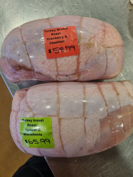 Turkey breast rolls