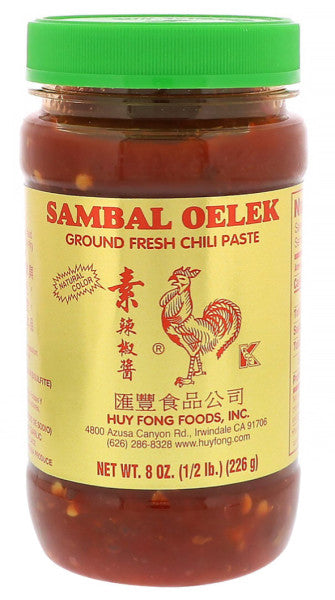 Sambal Oelek Ground Fresh Chili Paste