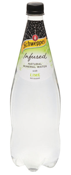 Infused Natural Mineral Water w/ Lime