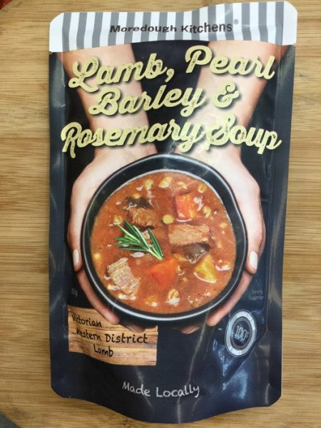 Lamb  Pearl Barley & Rosemary Soup