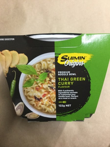Origins Premium Noodle Bowl Thai Green Curry Flavour
