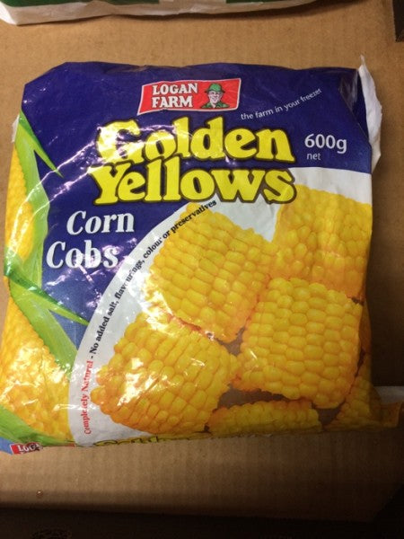 Golden Yellow Corn Cobs