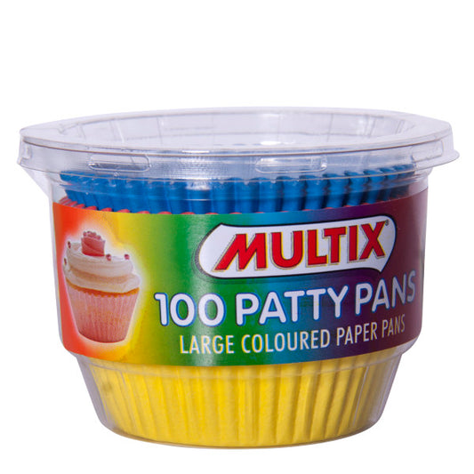 Coloured Large Patty Cases