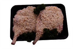 Crumbed Lamb Cutlets USING ORGANIC/ FREE RANGE  EGGS