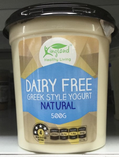 Dairy Free Greek Style Yoghurt Natural