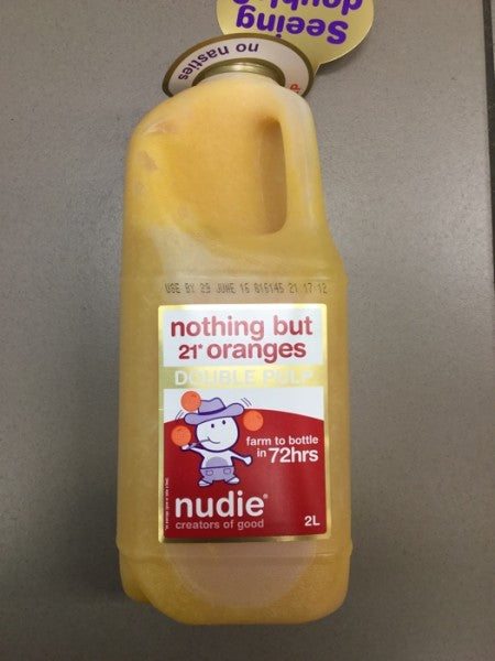 Nudie Double Pulp Orange Juice