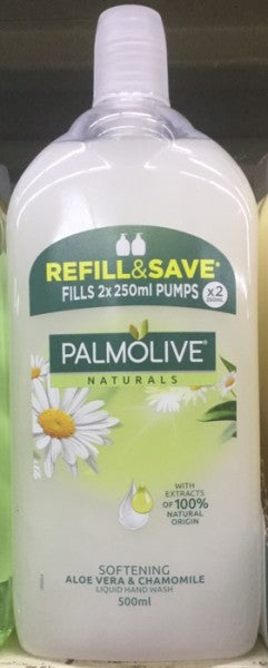 Naturals Softening Hand Wash Refill Aloe Vera & Chamomile