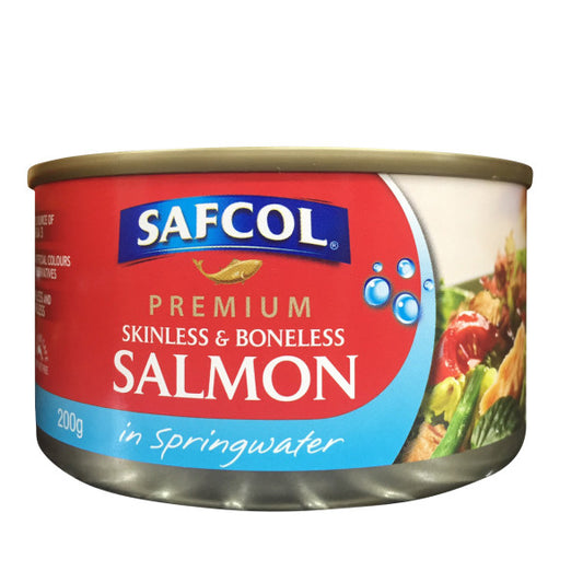 Premium Skinless & Boneless Salmon in Springwater