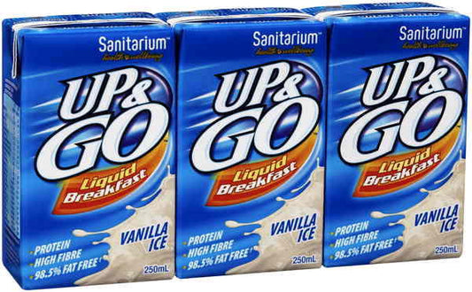 Sanitarium Up & Go Vanilla Ice 3x250ml