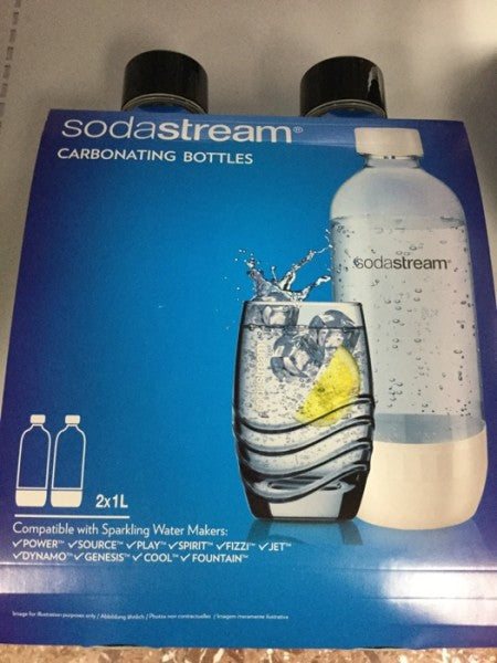 Sodastream Carbonating Bottles 1L