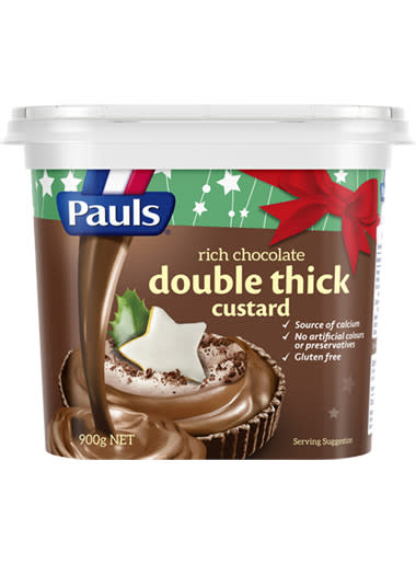 Custard Rich Chocolate Double Thick
