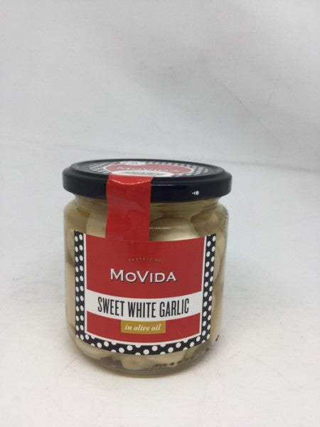 Sweet White Garlic In Olive Oil