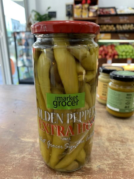 Golden peppers extra hot