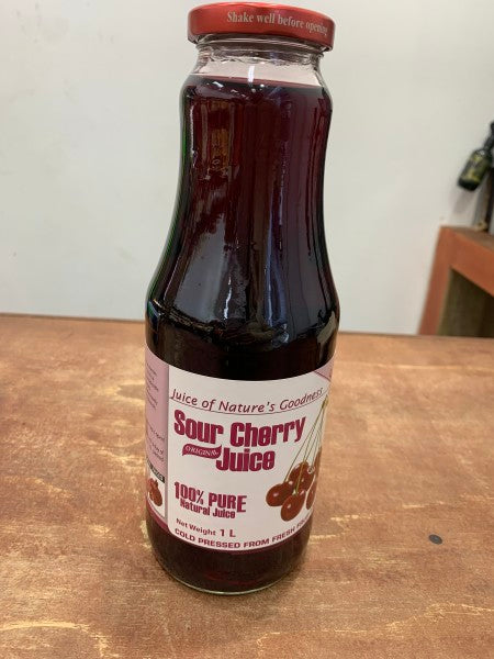 Sour cherry juice