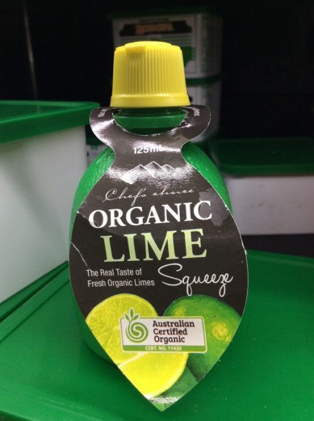 Organic Lime Squeeze 125ml