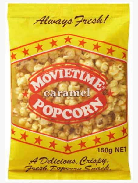 Movietime Caramel Flavour Popcorn