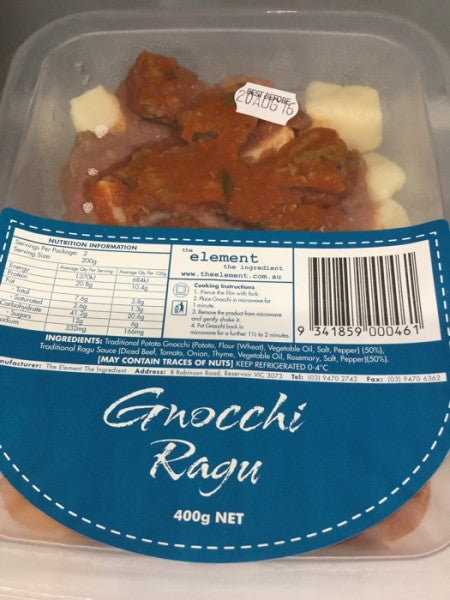 Gnocchi Ragu