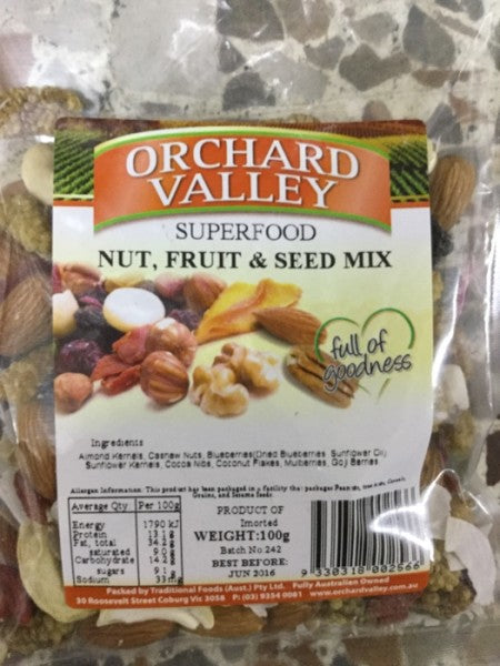Nut  Fruit & Seed Mix
