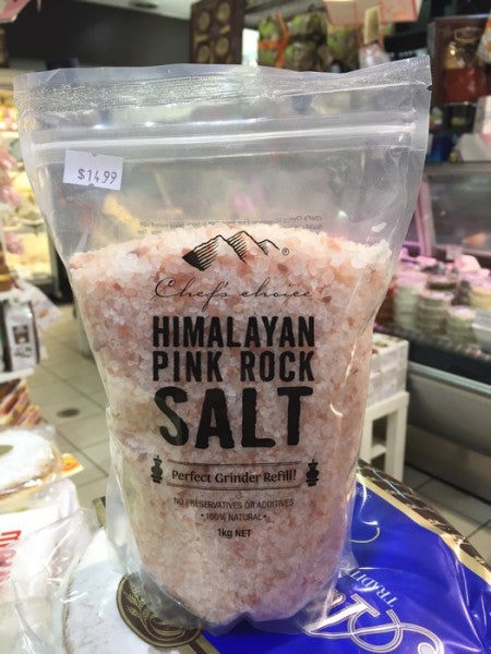 Himalayan pink rock salt