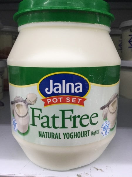 Pot Set Fat Free Natural Yoghurt