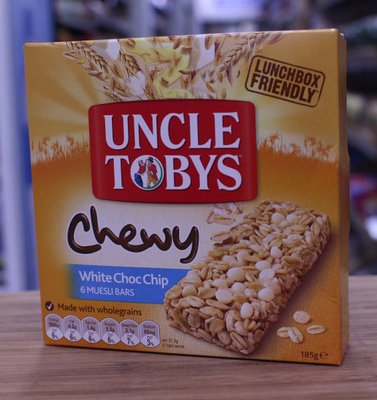 White Choc Chip Bars