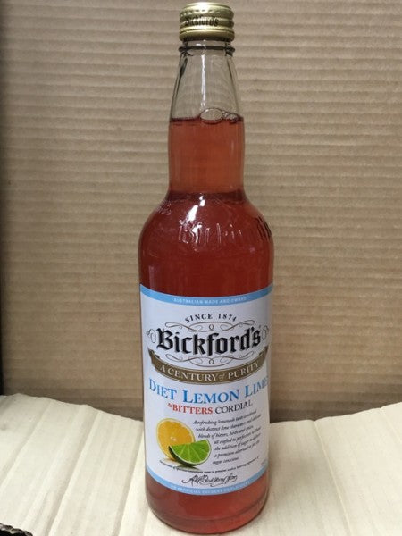 Diet Lemon Lime & Bitters Cordial 500ml