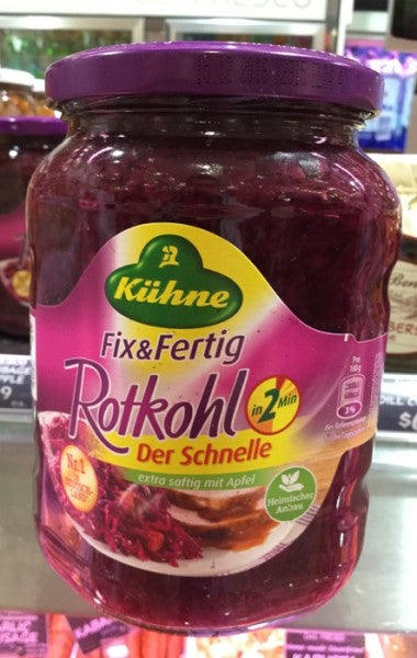 Red Cabbage With Apple