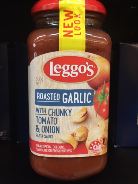 Roasted Garlic with Chunky Tomato and Onion