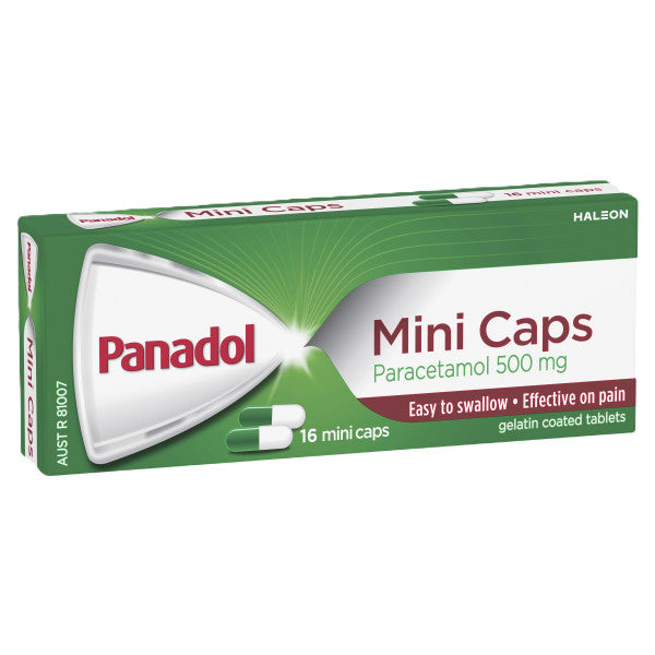 Panadol Mini Caps 500mg 16s