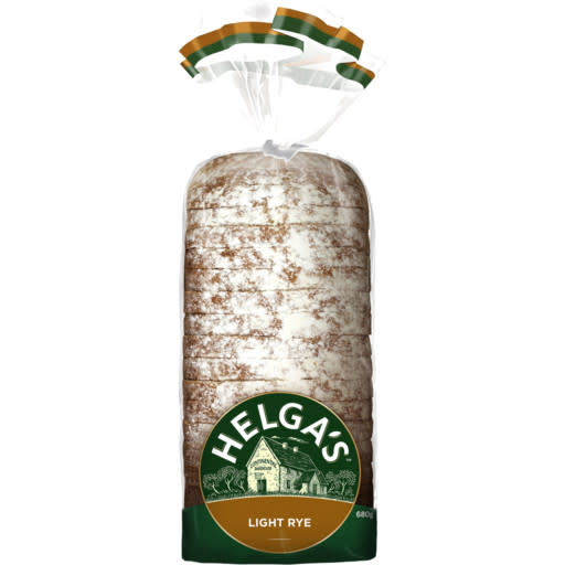 Light Rye Loaf Sliced Bread