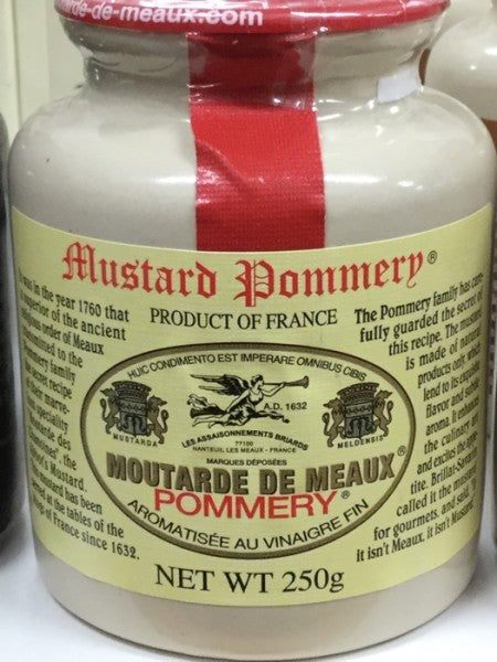 Mustard Pommery Moutarde De Meaux