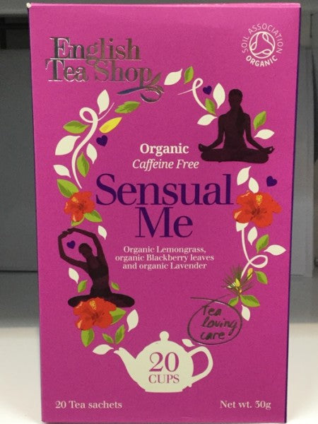 English Tea Shop Organic Caffeine Free Sensual Me Tea Sachets