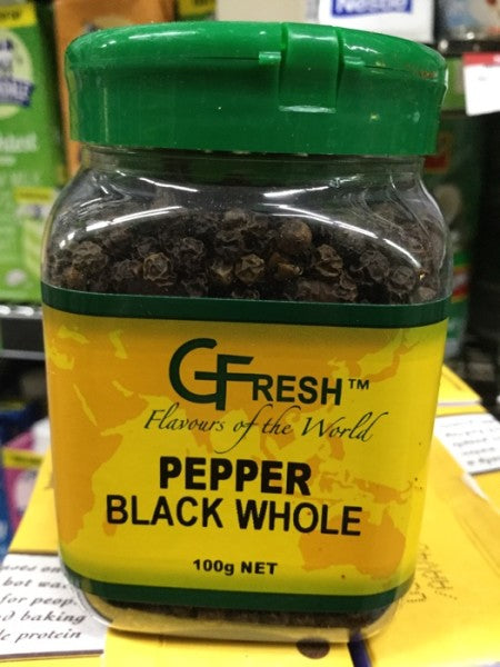 Whole Black Pepper