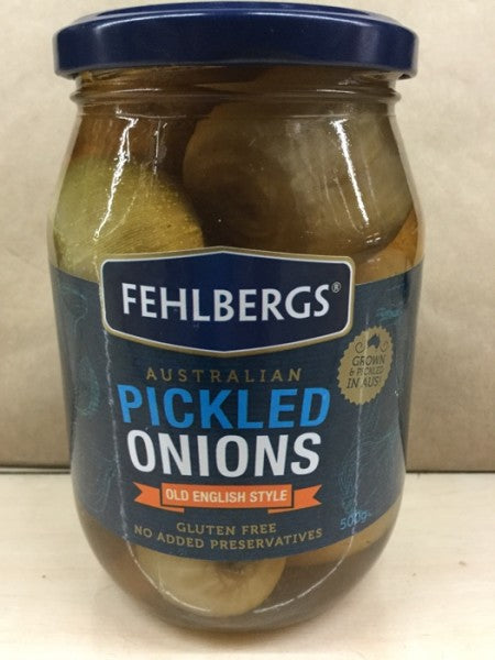 Pickled Onions Old English Style