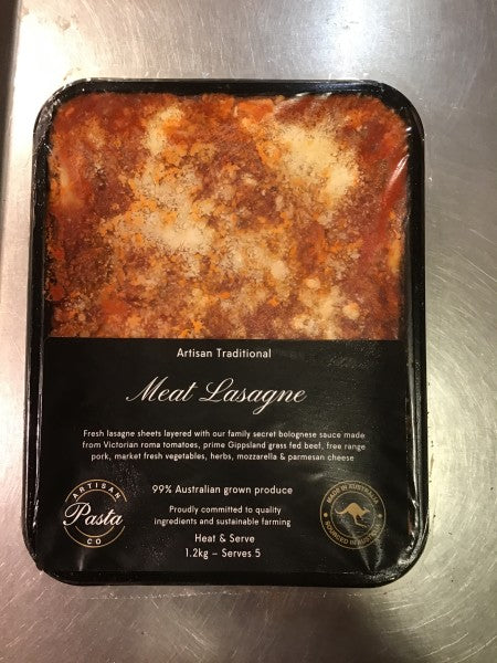 Meat lasagna