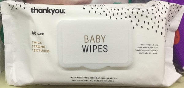 Thick Baby Wipes Fragrance Free