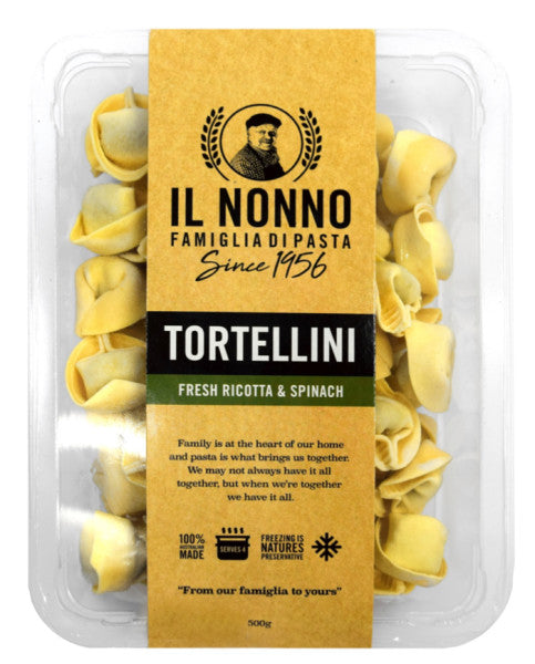 Tortellini Fresh Ricotta & Spinach