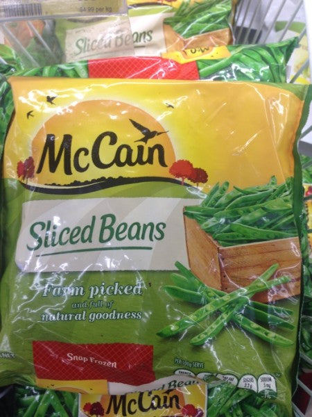 Sliced Beans