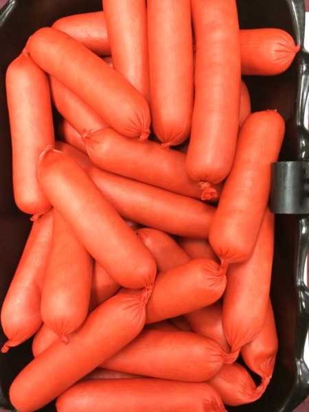 cocktail franks Skin On