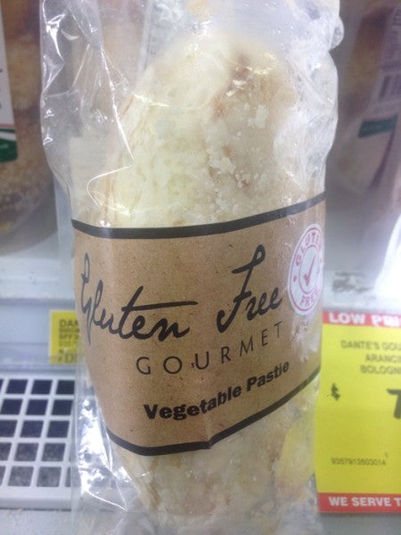 Gluten Free Gourmet Vegetable Pastie