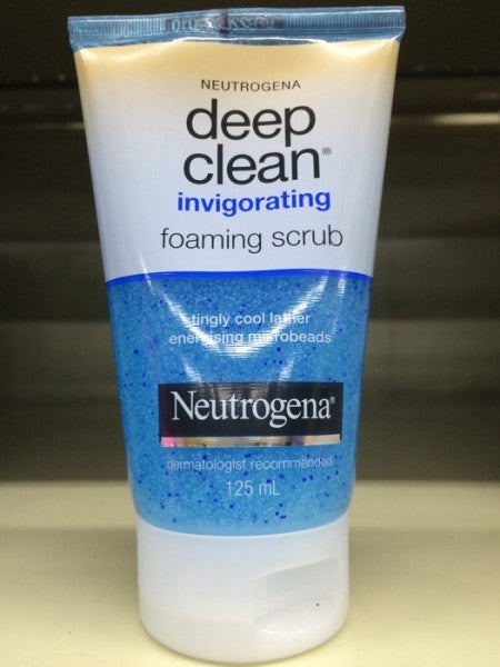 Deep Clean Invigorating Foaming Scrub