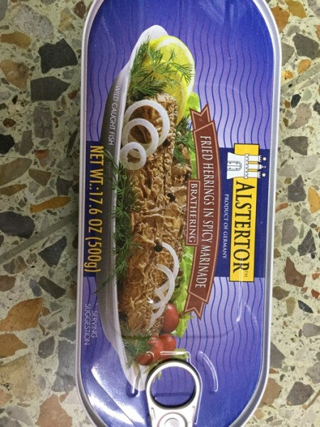 Fried Herrings In Spicy Marinade