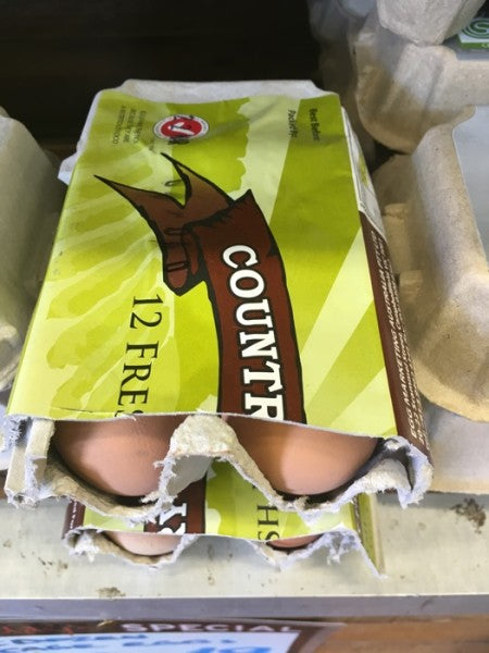 Cage Eggs half dozen