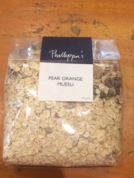 Phillippas Pear Orange Muesli