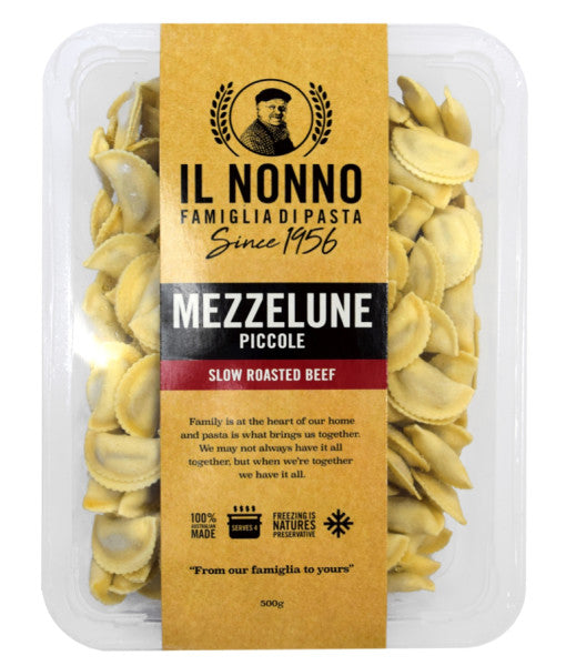 Mezzelune Piccole Slow Roasted Beef